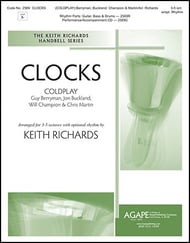 Clocks Handbell sheet music cover Thumbnail